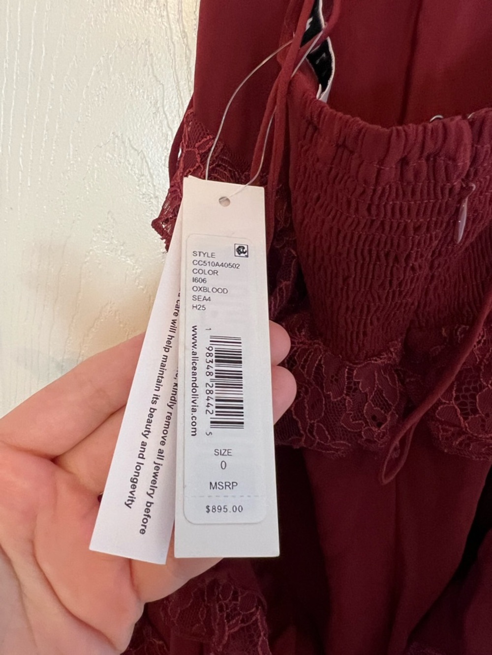 ALICE + OLIVIA Liana Tiered Ruffled Maxi Dress - Picture 10 of 11